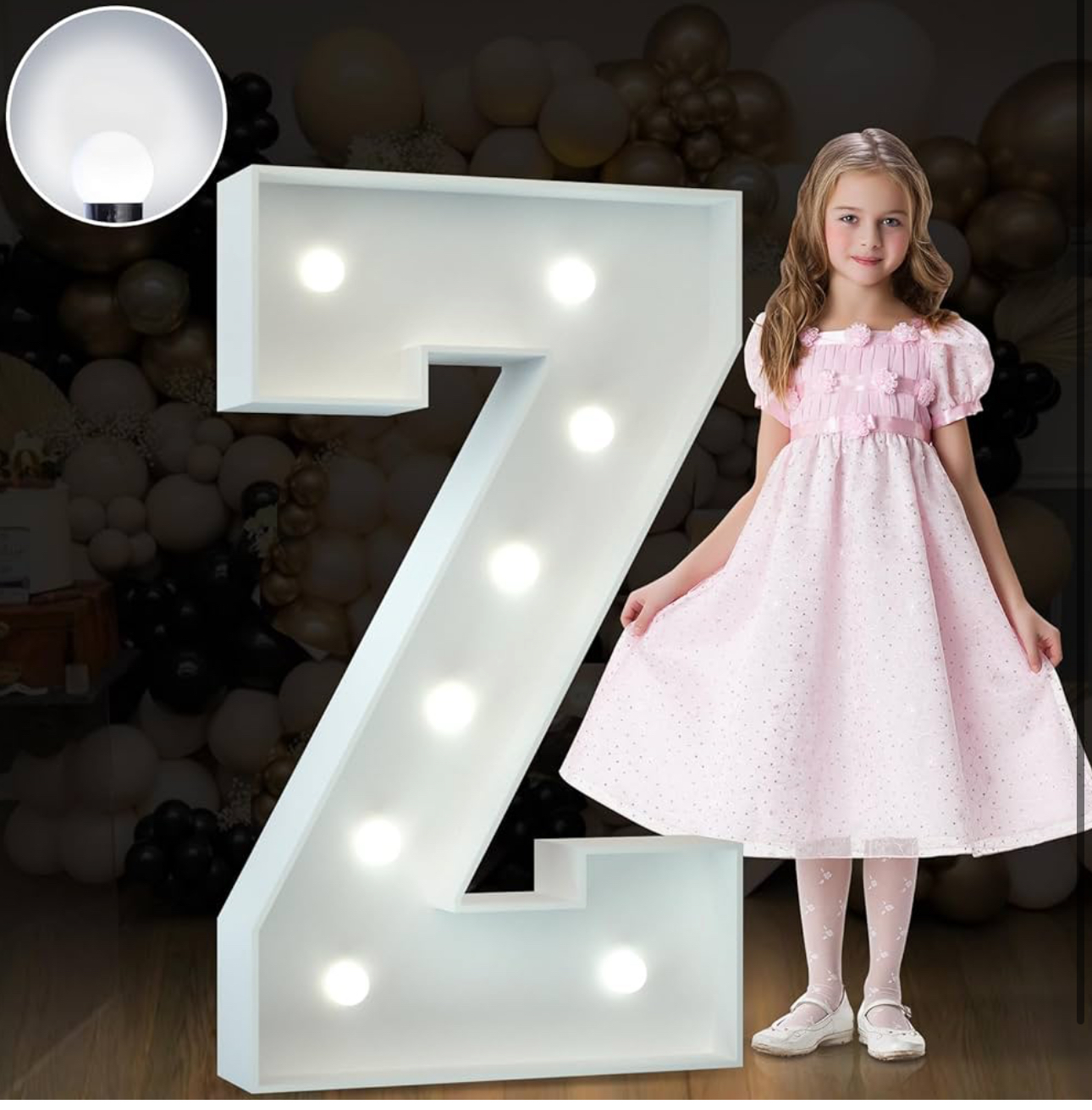3ft Letter Z