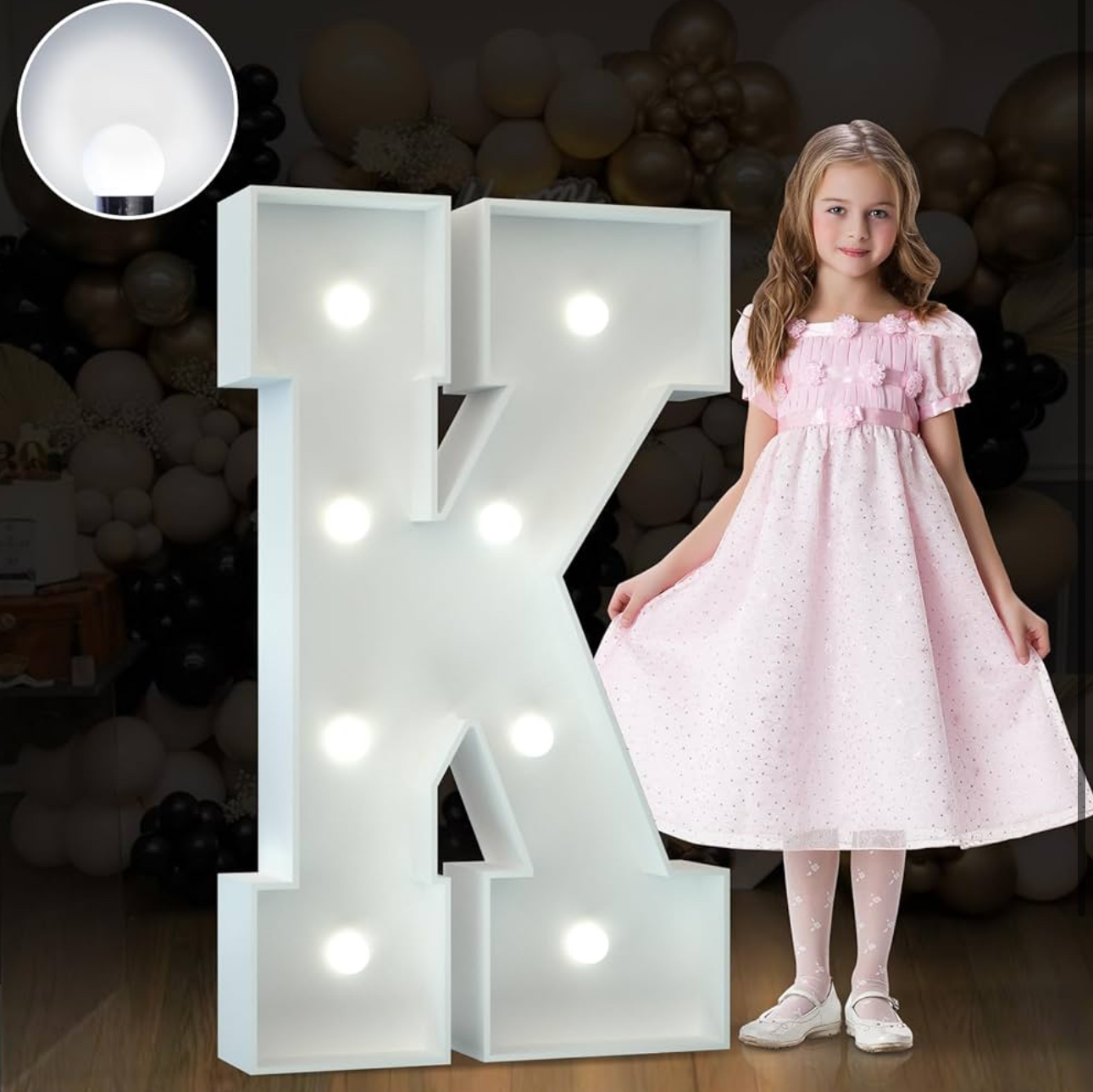 3ft Letter K
