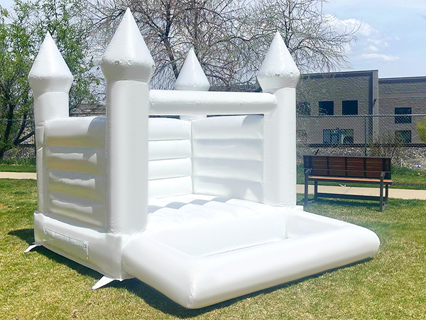 12x12 White Bounce Castle